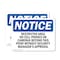 Signmission Restricted Area No Cell Phones Or Cameras, 24 in W x Rectangle, Vinyl Decal OS-2PACK-NS-D-1824-L-18080 - alternate 1
